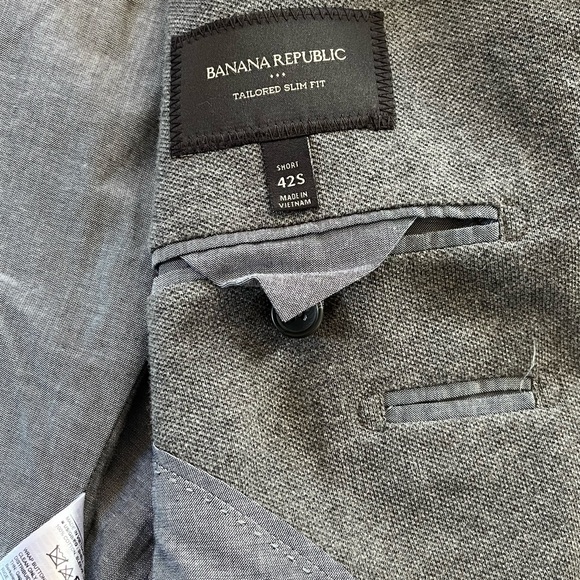 Banana Republic Charcoal Blazer - Picture 3 of 4